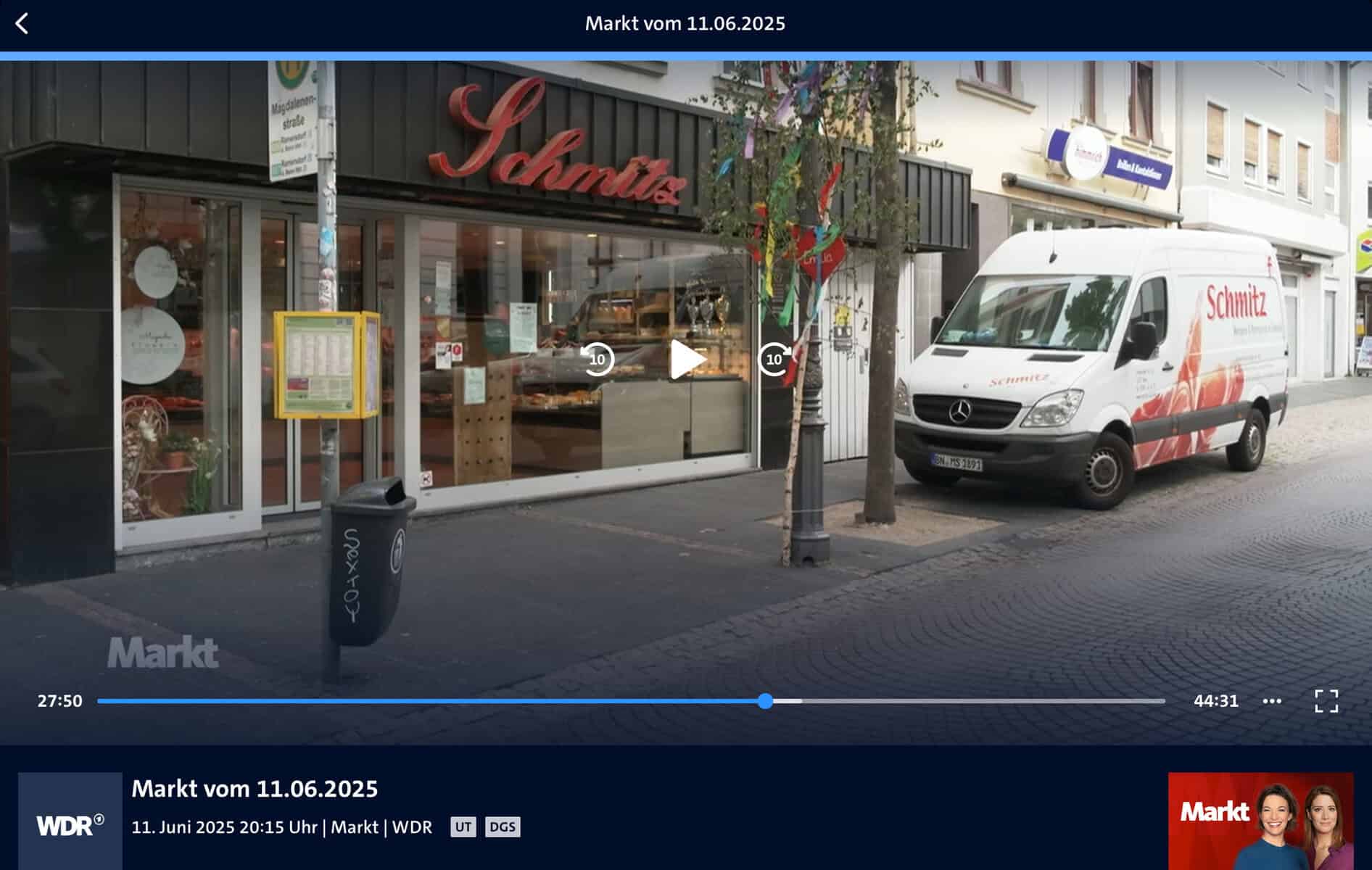 Mehr über den Artikel erfahren Toller Bericht in der Sendung „Markt“ vom WDR